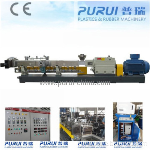 Plastics twin screw pelletizing line